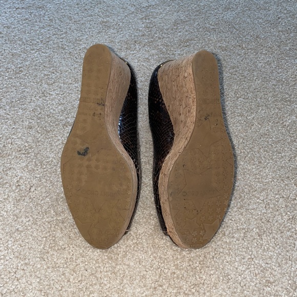 Jimmy Choo Snakeskin Wedge pump - Picture 5 of 6